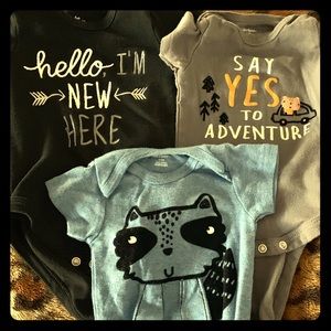 3 pack of onesies